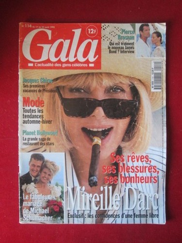 Gala 114 1995 jacques chirac - gala,