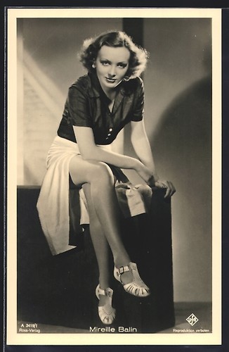 Attrice mirelle balin - attrice, in