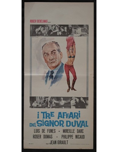 Locandina tre affari - affari, del